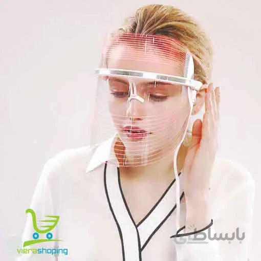 ماسک صورت LED نور درمانی با فناوری جدید میکروجریان