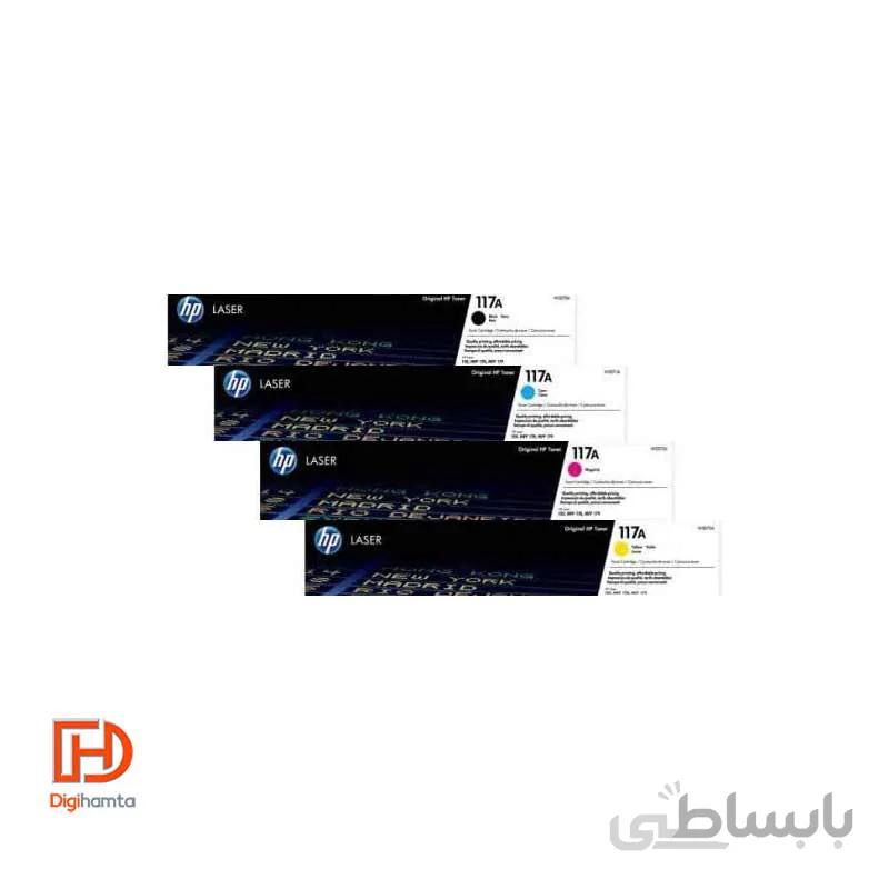 کارتریج تونر لیزری رنگی اچ پی HP 117A Color Toner Cartridges