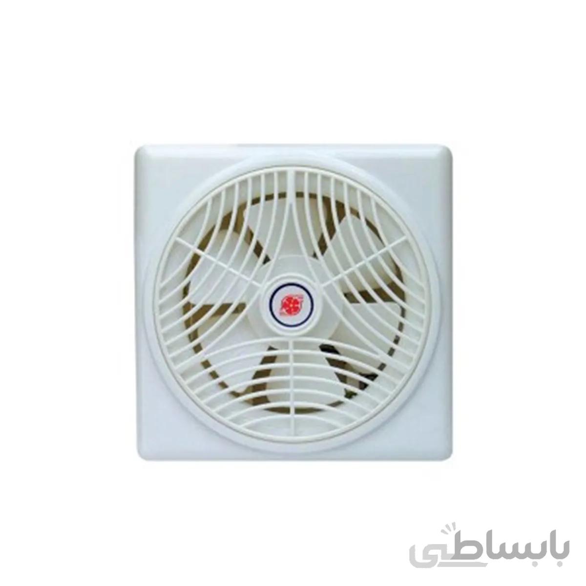 هواکش خانگی دمنده 25 سانت مدل لوکس دریچه دار با کلید 1320 دور ا DAMANDEH lux model 25C4S