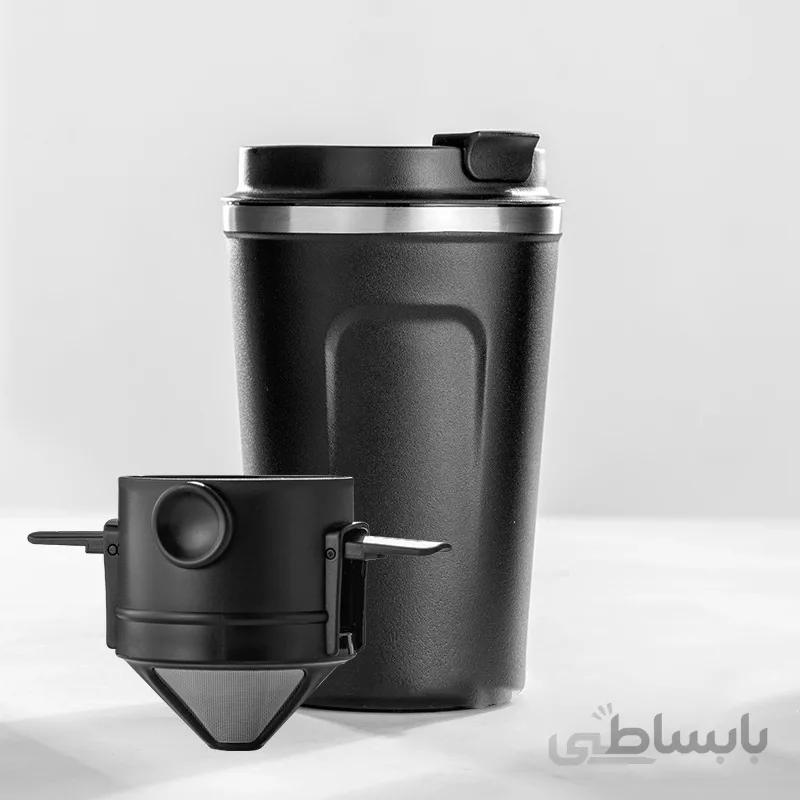 ماگ فلاسکی استیل 510 میل Coffee