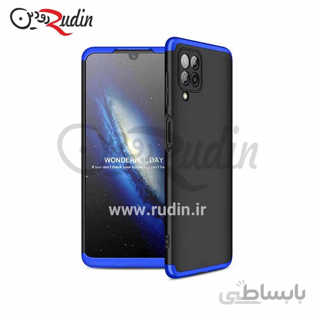 کاور ۳۶۰ درجه مدل GKK مناسب سامسونگ A22 4G مشکی دور آبی