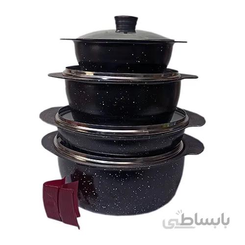 سرویس 10 پارچه چدن گرانیتی sps