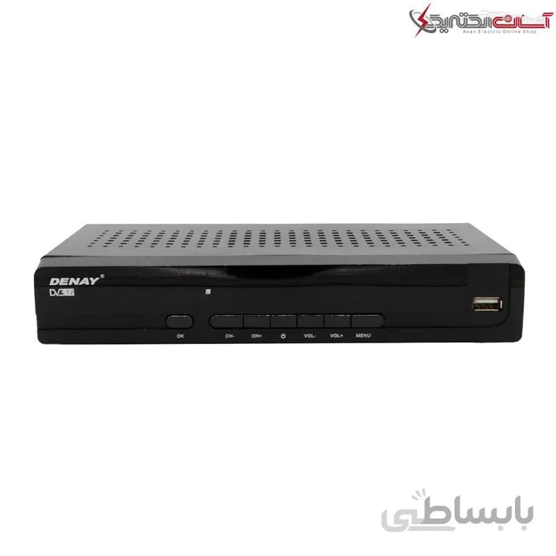 گیرنده دیجیتال دنای مدل DVB-T STB1024H بدون کابل AV