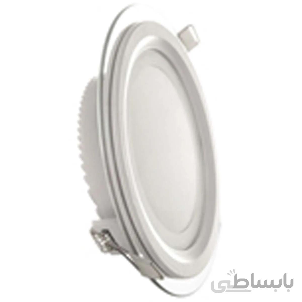 پنل توکار دایره دور شیشه SL-SRG 8 W سیماران
