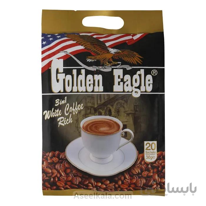 کافی میکس گلدن ایگل Golden Eagle مدل 3 در 1 ریچ 20 عددی