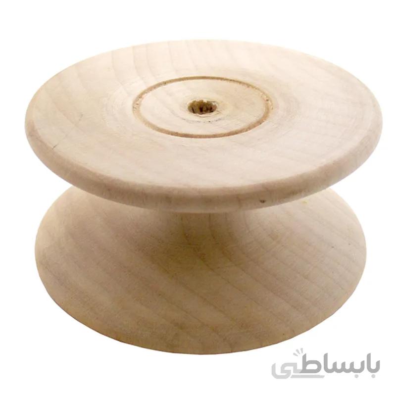 قرقره چوبی قطر 80 میلی‌متر کد 1224