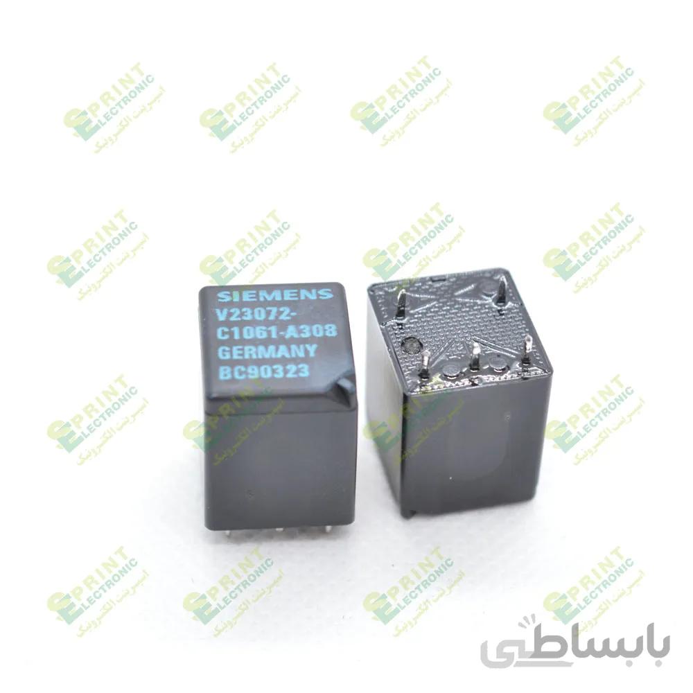 رله 12 ولت 5 پایه 20 آمپر ماشینی V23072-C1061-A308