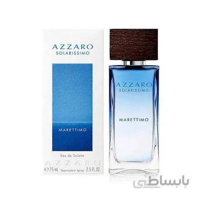 ادو تویلت مردانه آزارو مدل Solarissimo Marettimo حجم 75 میلی لیتر ا Azzaro Solarissimo Marettimo Eau De Toilette For Men 75ml