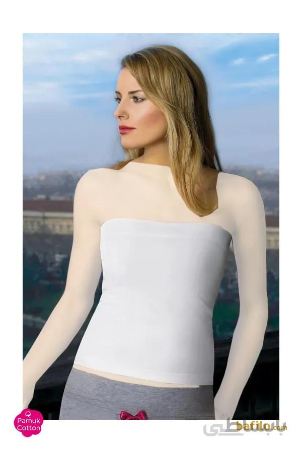 تاپ نخی یقه دکلته زنانه آنیت ‌ 2129 مشکی | آنیت | anit