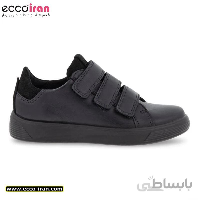کفش پسرانه اکو اصل ECCO STREET 1 BLACK/BLACK/BLACK