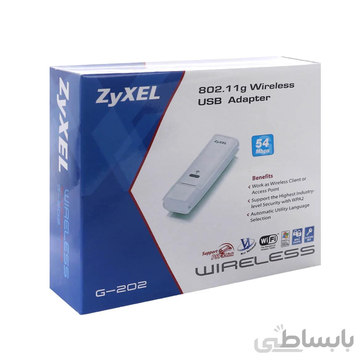 کارت شبکه ZYXEL USB مدل G-202