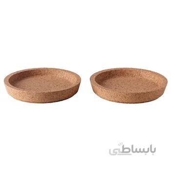 زیر لیوانی چوب پنبه ایکیا مدل +365 بسته 2 عددی