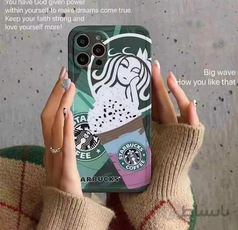 قاب آیفون مدل استارباکس wink
