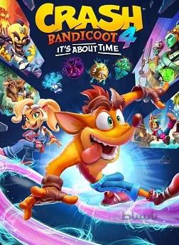 سی دی کی اورجینال Crash Bandicoot 4 It s About Time