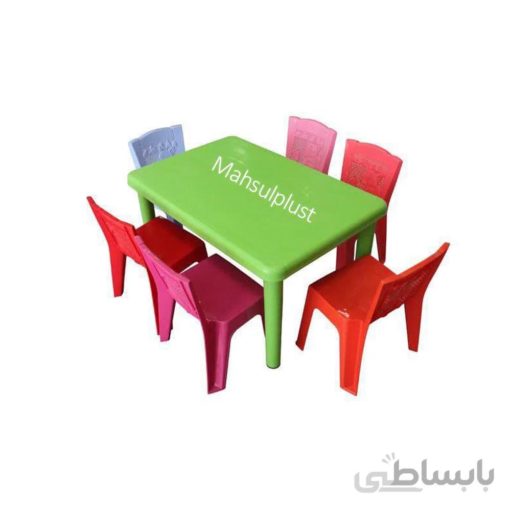 ست میز و صندلی کودک 6 نفره 829/869
