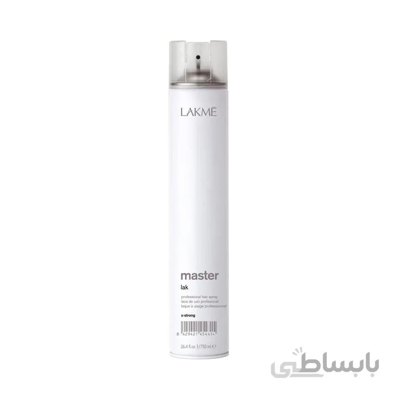 اسپری مو لاکمه مدل مستر Lakme Master Lak X-Strong Hair Spray 500ml