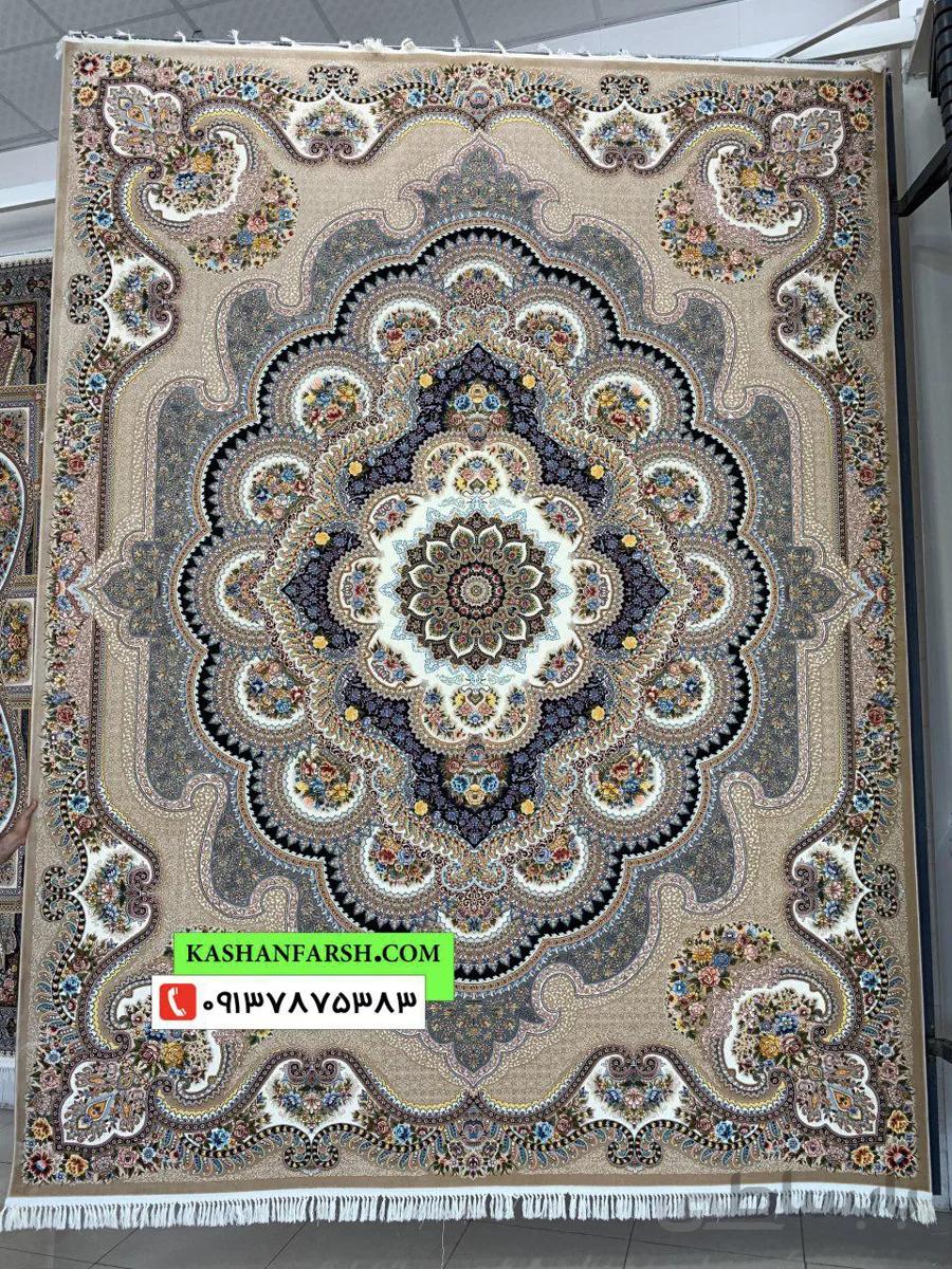 فرش ماشینی باغ ملک (1200 شانه)