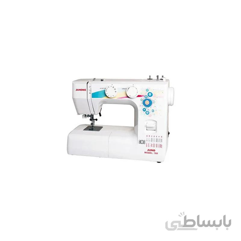 چرخ خیاطی ژانومه مدل 760 (با گارانتی 18 ماهه رایگان)