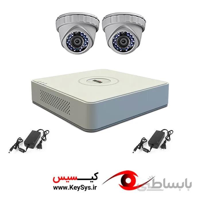 پکیج شماره سه دوربین مداربسته چهار کانال ورتینا