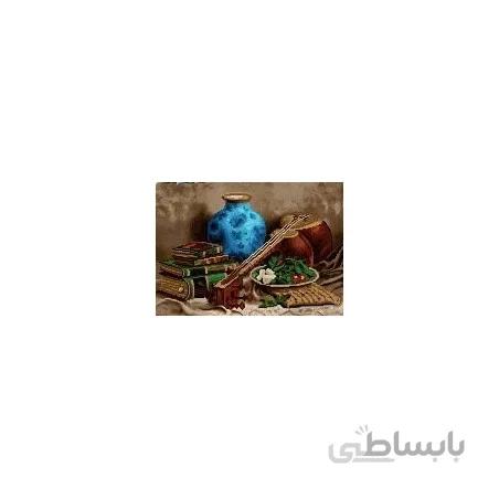 نخ و نقشه آموزشی تابلو فرش کد 24