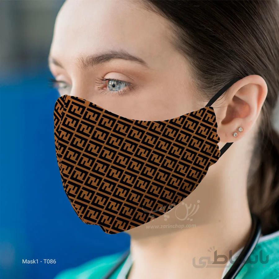 ماسک 3 لایه با قابلیت تعویض فیلتر مدل T086