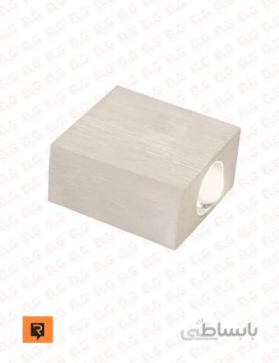چراغ دکوراتیو یک طرفه مربعی 1 وات IP54 رسام