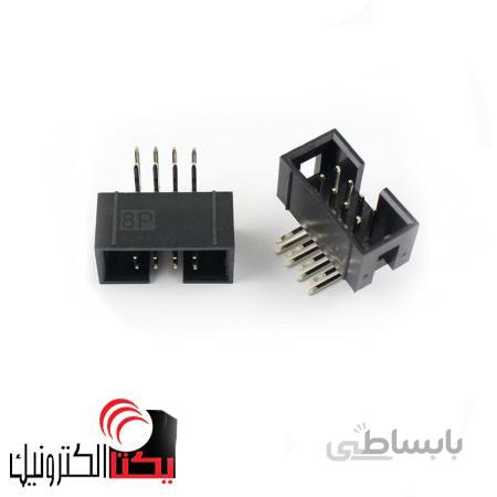 باکس هدر نری رایت انگل 2.54 میلیمتر 8 پین