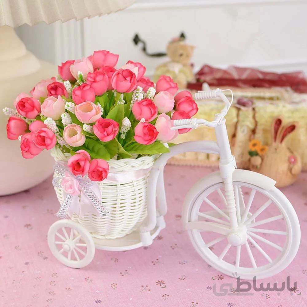 گلدان طرح سه چرخه عروس