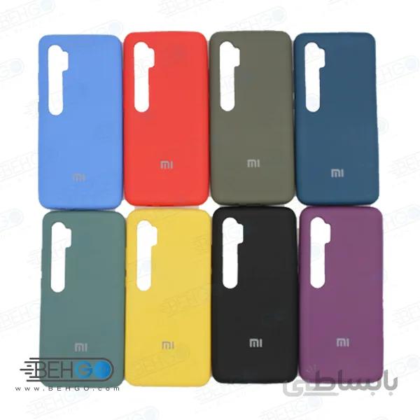 قاب mi note 10 pro و note 10 محافظ قاب شیاومی نوت ده کاور شیائومی نوت 10 پرو سیلیکونی مناسب گوشی ردمی note 10 گارد Silicone back Cover for Xiaomi Note 10 pro / Note 10