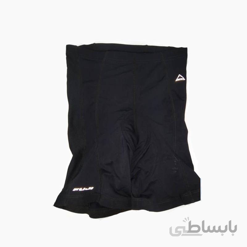شورت دوچرخه سواری لایه اول برند Fuji رنگ مشکى سایزS