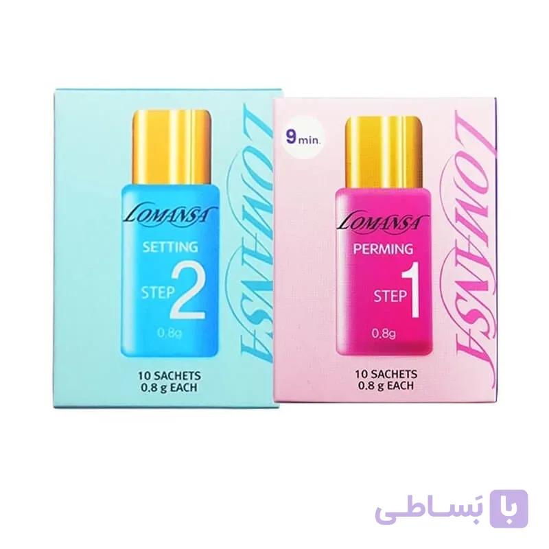 مواد لیفت مژه و تثبیت کننده لومانسا بسته 10 عددی