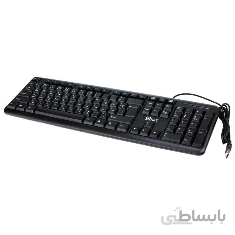 کیبورد با سیم دی نت مدل D NET DT-993 ا D NET DT-993 Keyboard کد 270752
