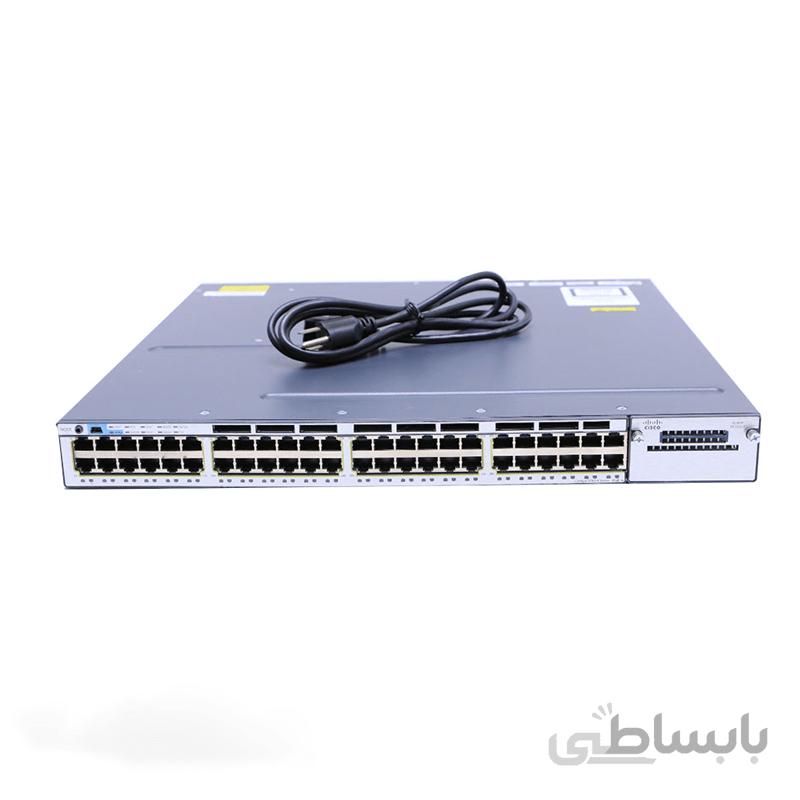 سوئیچ سیسکو 48 پورت WS-C3750X-48PF-S