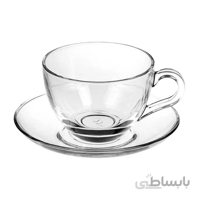 ست فنجان و نعلبکی پاشاباغچه مدل Bisik کد 97948