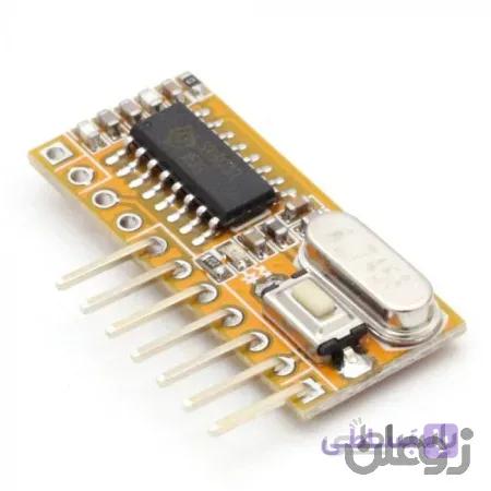 گیرنده ریموت لرنینگ 433mhz حافظه دار | RXC6 |433mhz