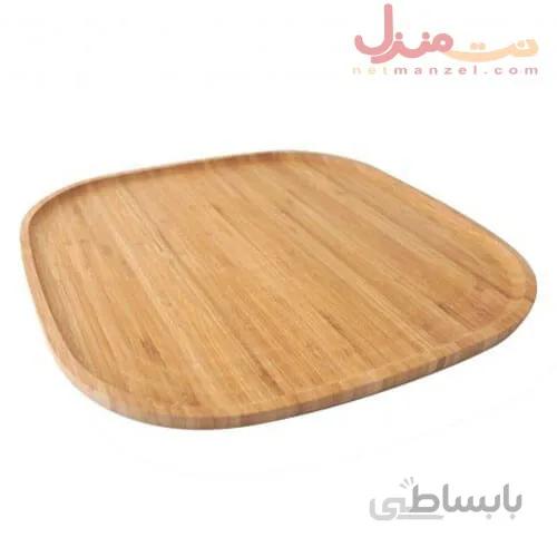 سینی مربع چوبی بامبو برند بامبوم مدل موچا