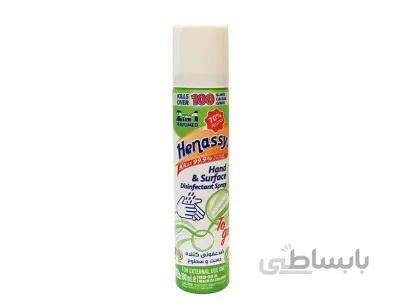 اسپری ضد عفونی کننده دست و سطوح حناسی 100 میل