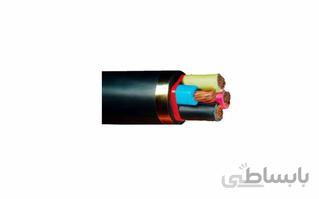 کابل برق 16+25*3 زمینی خراسان افشارنژاد ا Shielded power cable 3*25+16 Khorasan Afsharnejad