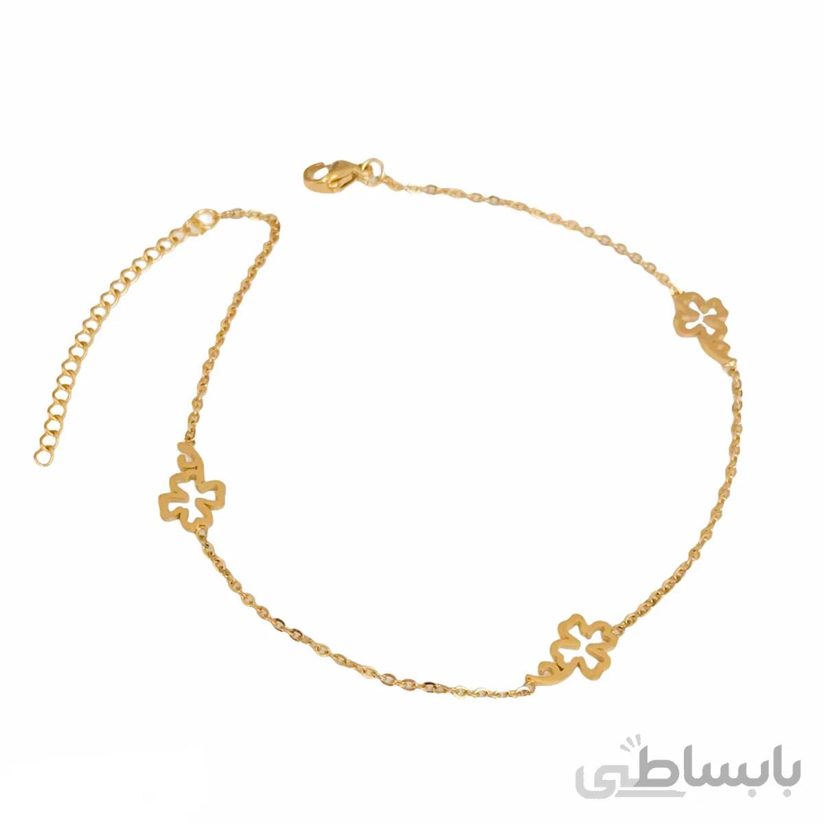 پابند استیل طرح گل