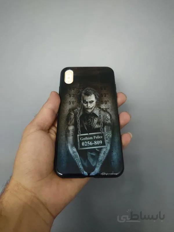 قاب گوشی اپل ایفون xsmax طرح joker