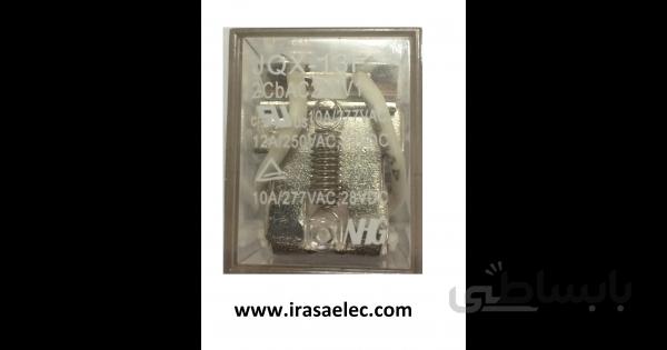 رله 220 ولت دو کنتاکت JQX-13F