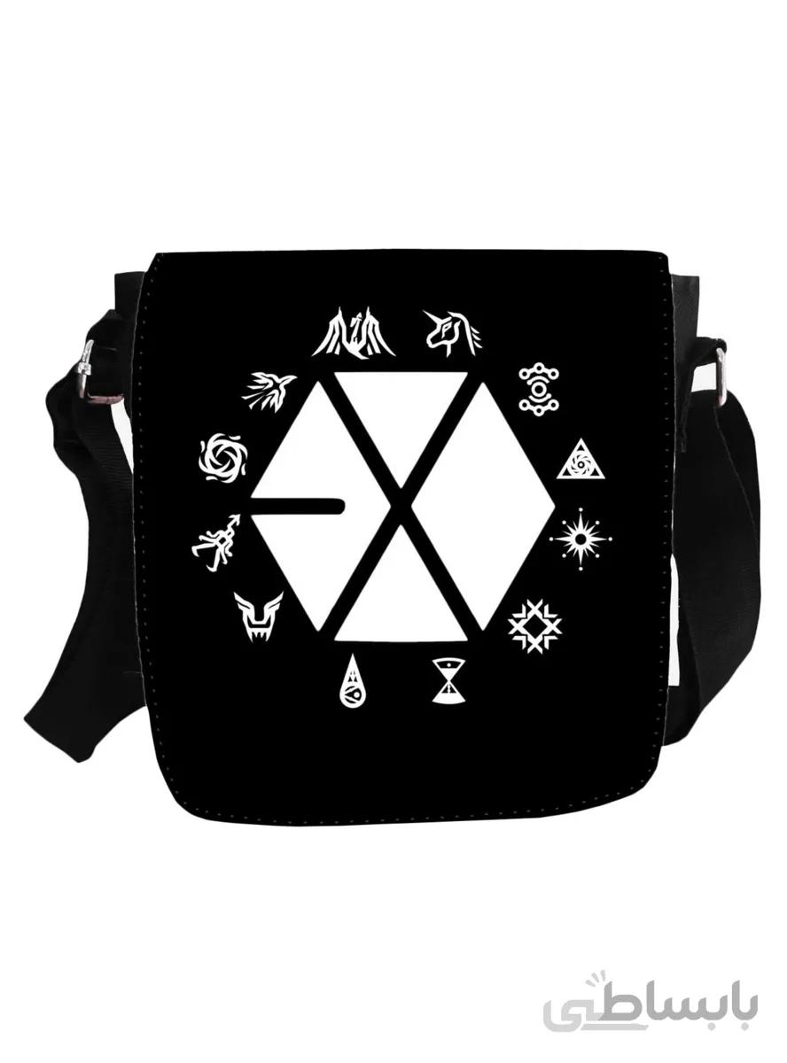 کیف دوشی پاسپورتی طرح Exo2