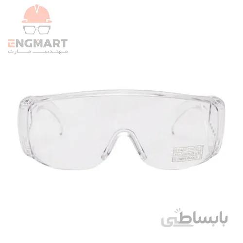 رو عینکی شفاف طلقی دسته دار ضد ضربه پن تایوان مدل SE2160