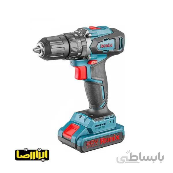 دریل پیچ گوشتی چکشی شارژی رونیکس مدل 8900K