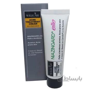 کرم ضد جوش قوی و لایه بردار ویلی کر حجم 30 میل ا Acne Treatment Cream Willicare