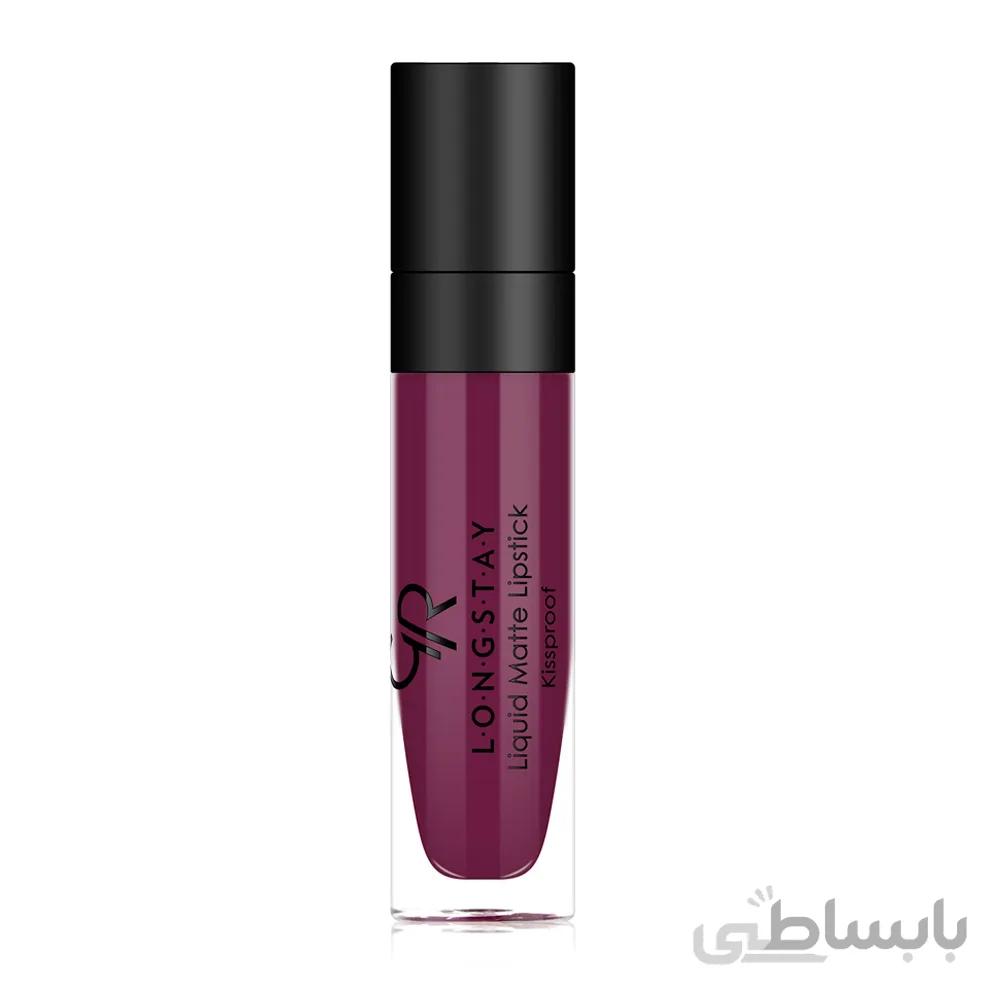 رژ لب مایع مات بادوام گلدن رز شماره 05 ا Golden Rose Long stay Liquid Matte Lipstick No. 05