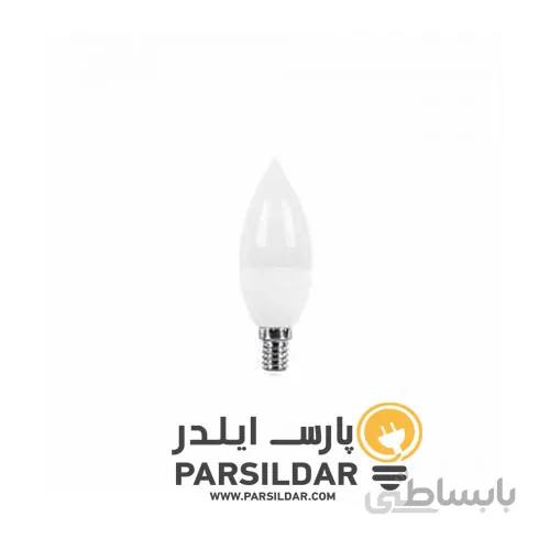 لامپ LED شمعی 6 وات مات E14