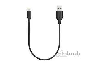 کابل تبدیل USB به Lightning انکر مدل Anker PowerLine A8114012 30cm