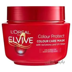 ماسک مو لورال مخصوص موهای رنگ شده L’Oreal Elvive حجم 300 میلی