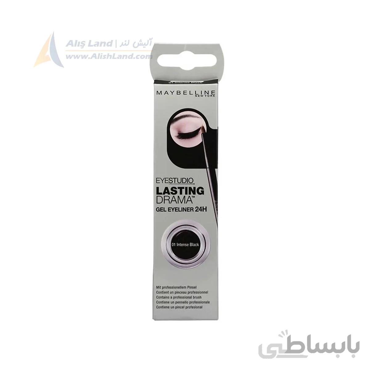 خط چشم ژلی مشکی Maybelline